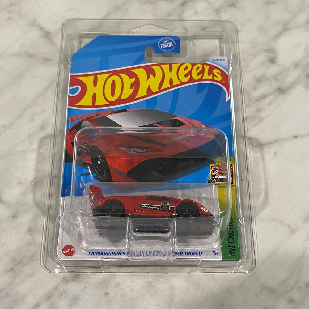 Hot Wheels Red Lamborghini Huracán LP 620-2 Super Trofeo Mainline
